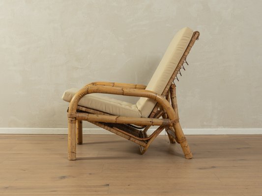 Vintage Liegestuhl aus Bambus, 1960er bei Pamono kaufen