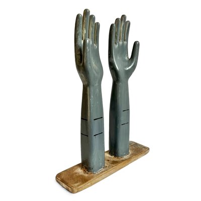 Vintage Wood Glove Mold, 1950s for sale at Pamono