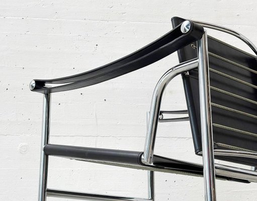 LC1 Leather Armchair by Le Corbusier for Cassina for sale at