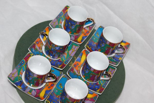 BY ON Cup Noor - Tazza Da Caffè In Porcellana, Design Retrò Scandinavo, Colori Vintage (disponibile In Varie Tinte)