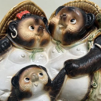 Japanese Tanuki Family Shigaraki, 1980s for sale at Pamono