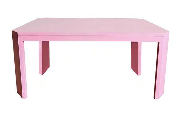 Acento Esstisch in Rosa Lack von Moanne bei Pamono kaufen