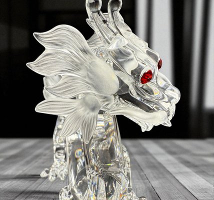 Swarovski Crystal Dragon by Gabrielle Stamey, 1997 for sale at Pamono
