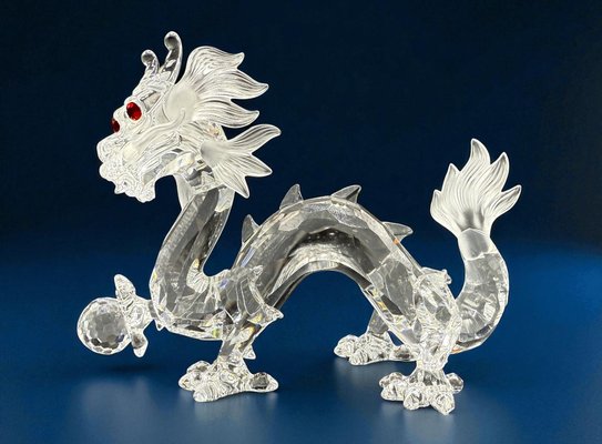 Swarovski Crystal Dragon by Gabrielle Stamey, 1997 for sale at Pamono