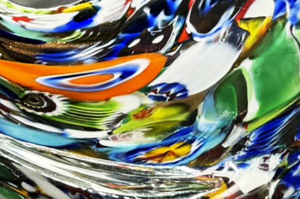 Sculpture en verre de style murano - Canada