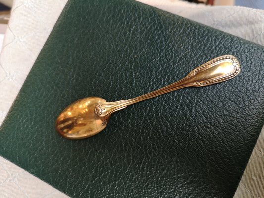 Cuchara De Té Antigua De Plata Sterling Francesa Por Gorham - Medida 5 7/8 Pulgadas (Vintage/Collection)