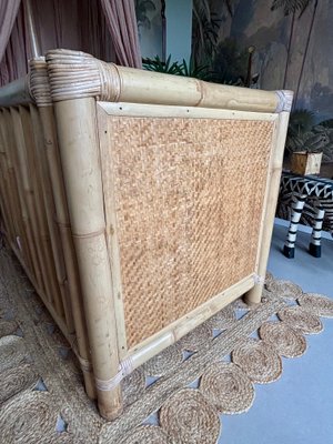Vintage Babybett aus Bambus, 1970er bei Pamono kaufen