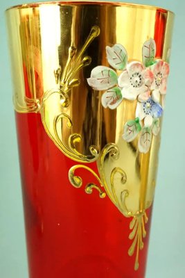 Vintage Blown Murano Glass Service from Manifattura Di Murano