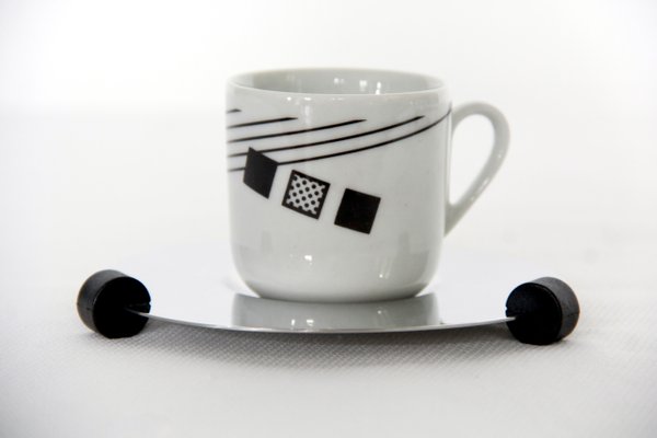 Vintage Italian Coffee Set by Morinox, 1980s, Set of 3 for sale at