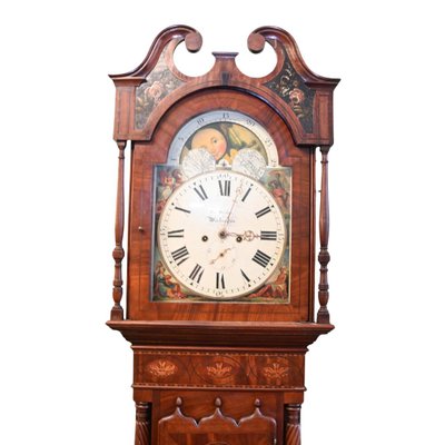 Victorian Grandfather Longcase Clock by Josh Walker Workington