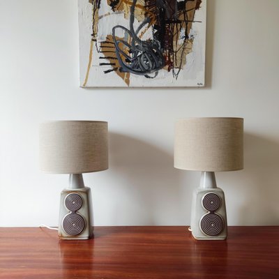北欧1960年代　Soholm Stentoj　デンマーク製　未使用・展示品 Soholm Stentoj Lamps, Denmark 1960s, Table Lamps – Claude Home