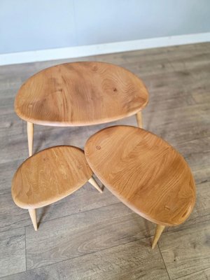 ERCOL 『pebble』　ネストテーブル アーコール ペブル ネスト テーブル / ercol 'pebble' nest of