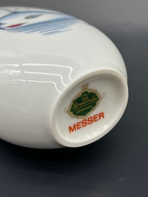 Vase en porcelane Rosenthal Vntage Raymond Peynet lamateurs à la man