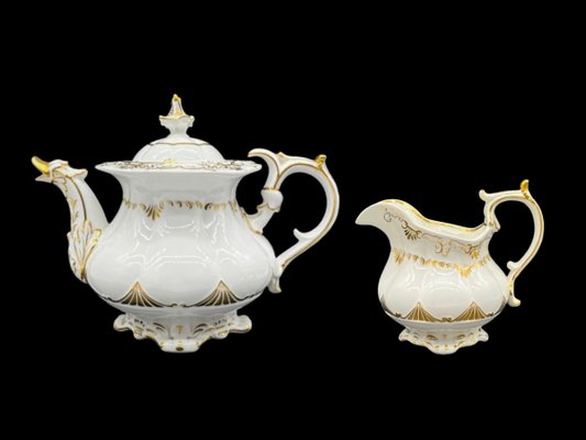 Théière Jars Céramique 75cl – Blanc Crème, Brillant/mat – Fabriquée En France