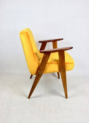 椅子 vintage USA UNIVERSAL chair Yellow Gold Model 366 Lounge Chair by Józef Chierowski