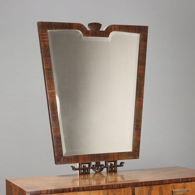 アート・デザイン・音楽 DRESNER MOBEL des 18.Jahrhunderts Art Deco Dresser with Mirror for sale at Pamono