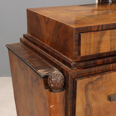 Art Deco Dresser with Mirror for sale at Pamono