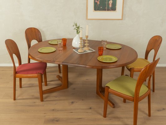 Extendable Dining Table by CJ Rosengaarden, 1960s for sale