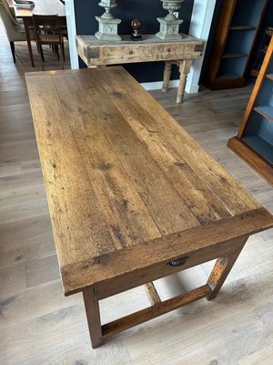 Antique French Oak Table for sale at Pamono