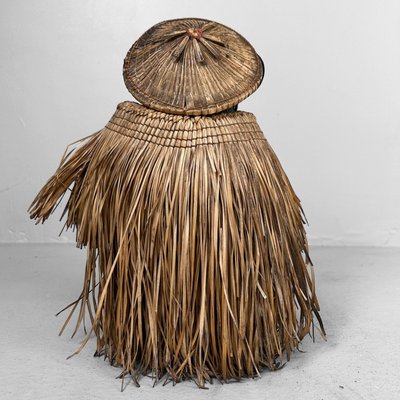 Vintage Tanuki with Straw Accessories, Japan, 1960s for sale at Pamono