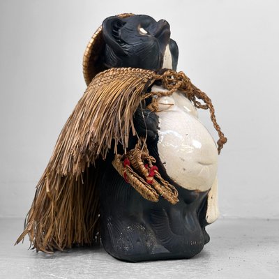 tanukiページ Vintage Tanuki with Straw Accessories, Japan, 1960s for sale at Pamono