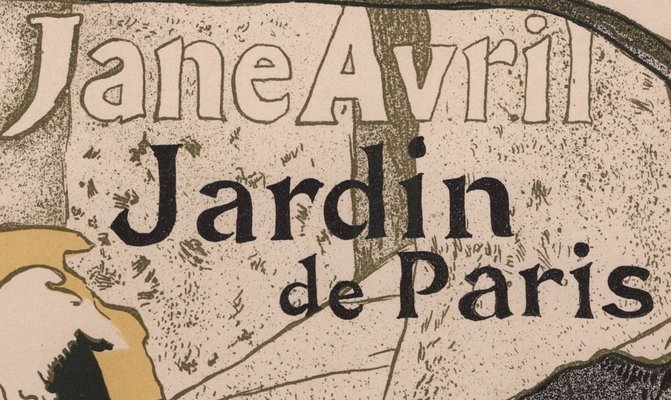 Henri de Toulouse-Lautrec, Jane Avril from Les Maîtres de L