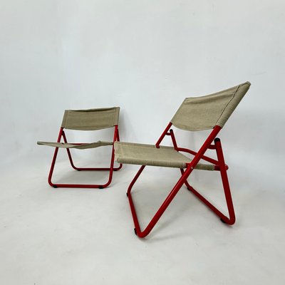Vintage Cox Folding Chairs by Niels Gammelgaard for Ikea