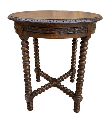 Side Table with Turned Legs, 1920s for sale at Pamono
