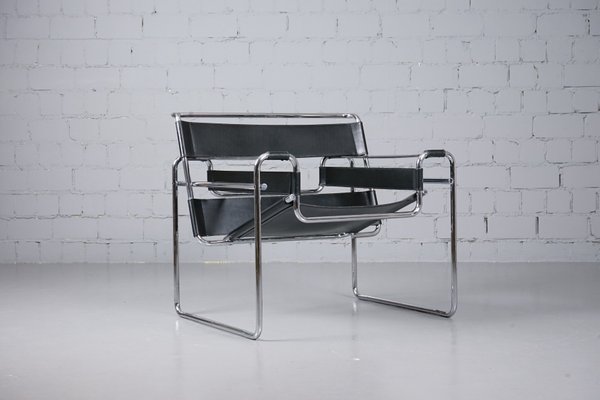 Vintage Wassily Chair by Marcel Breuer for Gavina for sale