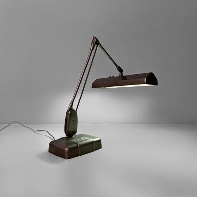 American Industrial Table Lamp by Dazor Floating Fixtures, 1950s