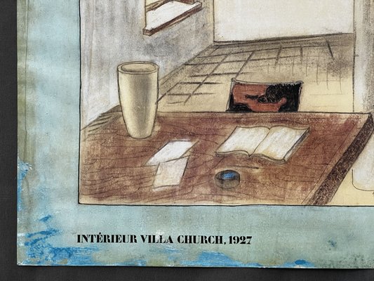 Le Corbusier, Interior of Villa Church, Print for sale at Pamono