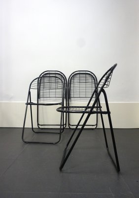 Sedie pieghevoli Åland di Niels Gammelgaard per Ikea, anni '80