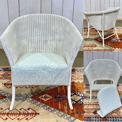 Lloyd Loom Armchair, 1950s for sale at Pamono