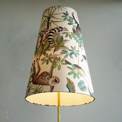 Midcentury Modern Austrian Brass Floor Lamp by J.T. Kalmar