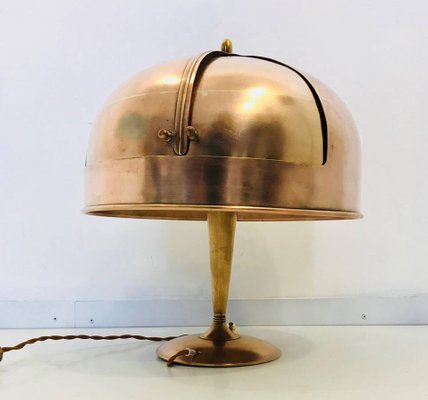 Art Deco Copper Table Lamp 1930s For Sale At Pamono Paper ball art deco white shade lantern asian table floor brown touch lamp light. pamono
