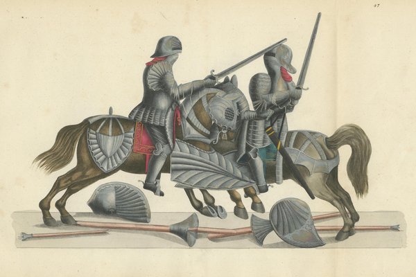 Friedrich Martin von Reibisch, Knights in Aftermath of a Broken