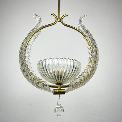 Murano Pendant by Ercole Barovier Barovier & Toso, Italy, 1930s