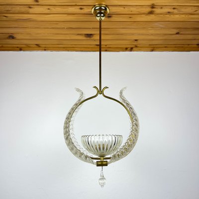 Murano Pendant by Ercole Barovier Barovier & Toso, Italy, 1930s