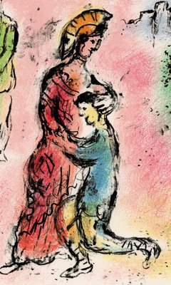Marc Chagall, Ulysses Reveals His Identity from Odyssey, 1989