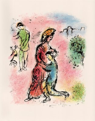 Marc Chagall, Ulysses Reveals His Identity from Odyssey, 1989