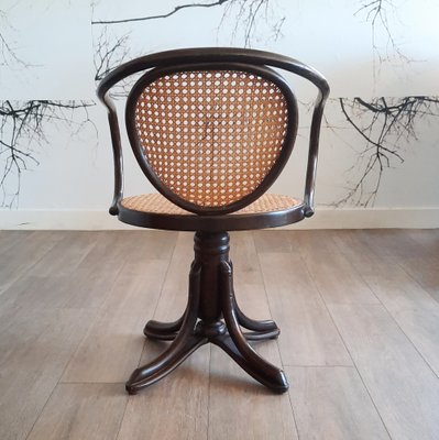 No. 5501 Swivel Chair in Bentwood from Thonet/ZPM Radomsko, 1960s