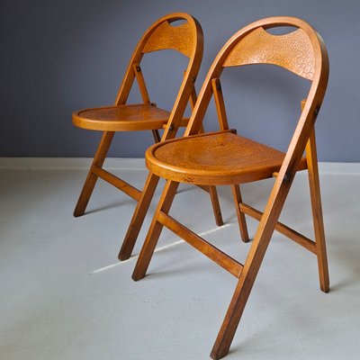 B751 Folding Chairs, 1950s, Set of 2 for sale at Pamono