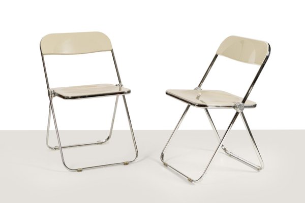Folding Plia Chair by Giancarlo Piretti for Anonima Castelli for