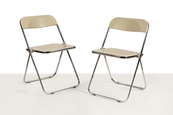 Folding Plia Chair by Giancarlo Piretti for Anonima Castelli for