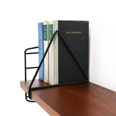 Petit Serre Livre Vintage En Acier Par Kajsa Nisse Strinning En Vente Sur Pamono