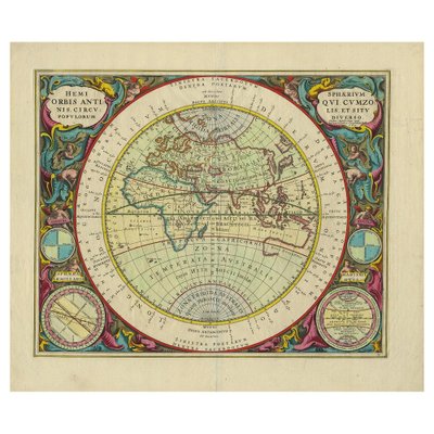 mapa del hemisferio oriental
