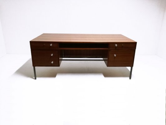 Mid Century President Desk By Joseph Andre Motte For Dassass For