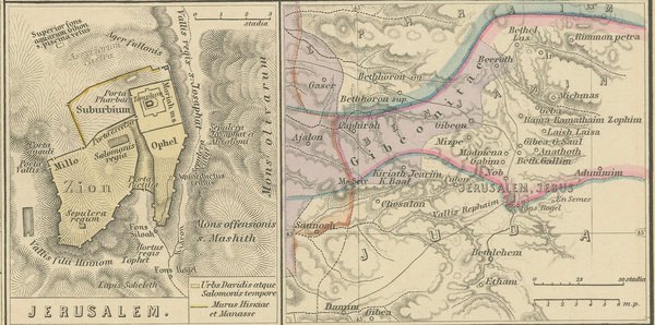 Historical Map of Canaan, 1880 for sale at Pamono