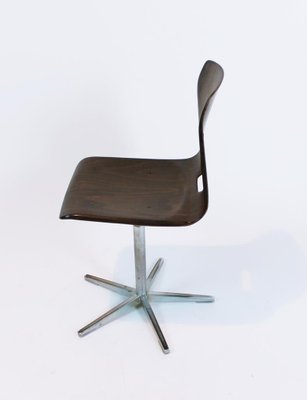 Vintage  Mid Century Swiss   Swivel  Chair by EMBRU 