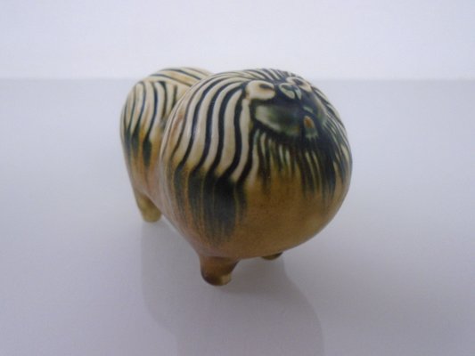 Pekingese Ceramic Dog by Lisa Larson for Gustavsberg, Denmark